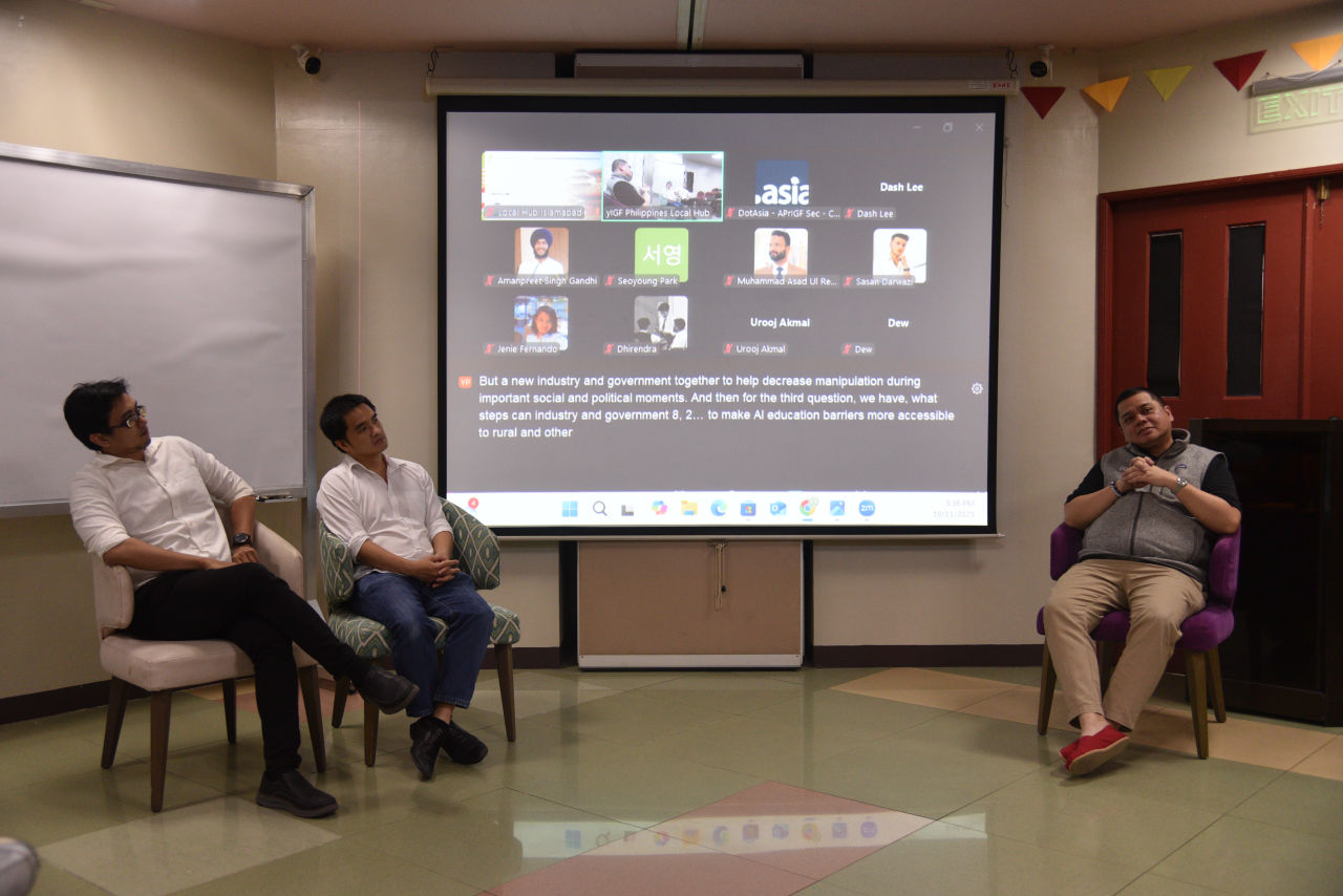 Asia Pacific yIGF 2023 Youth Statement presentation